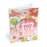 Sizzix Framelits Dies 6/Pkg W/Stamps By Echo Park This & That/Charming