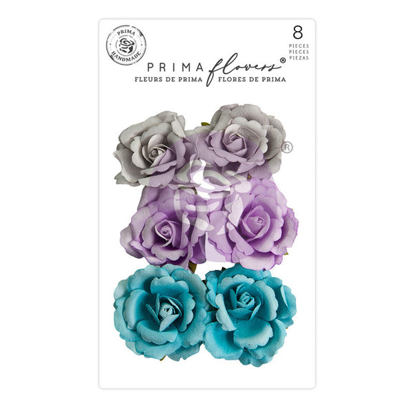 Prima Marketing, Mulberry Paper Flowers, Aquarelle Dreams, Glory