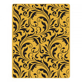 Sizzix, A2 Texture Fades Embossing Folder by Tim Holtz, Flourish (661822)