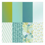 Sizzix Paper - 6" x 12" Cardstock Pad by Lynda Kanase, Succulent Serenity, 48 Sheets