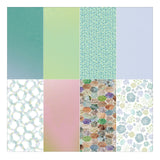 Sizzix Paper - 6" x 12" Cardstock Pad by Lynda Kanase, Succulent Serenity, 48 Sheets