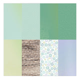 Sizzix Paper - 6" x 12" Cardstock Pad by Lynda Kanase, Succulent Serenity, 48 Sheets