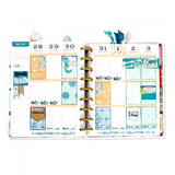 Sizzix - Katelyn Lizardi, Framelits Die Set 12PK w/Stamps - Health & Fitness Planner