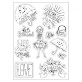 Sizzix, Coloring Stickers - Enjoy Every Day - Scrapbooking Fairies