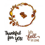 Sizzix Framelits Die Set 7PK w/Stamps - Let's Fall in Love by Lindsey Serata