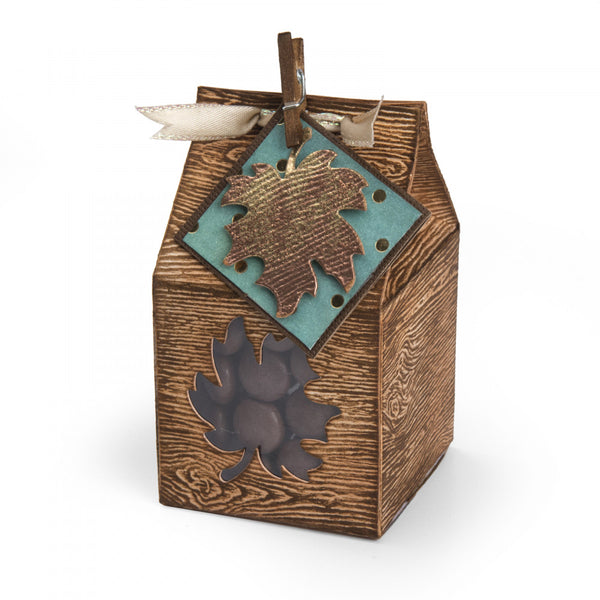 Sizzix, Bigz Die By Lindsey Serata, Box, Mini Leaf (Retired)