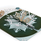 Sizzix Thinlits Dies By Katelyn Lizardi 13/Pkg, Snowflake Card, Flip And Fold