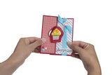 Sizzix Framelits Die Set by Stephanie Barnard, 5PK., Cupcake Drop-Ins Flip-Its Insert