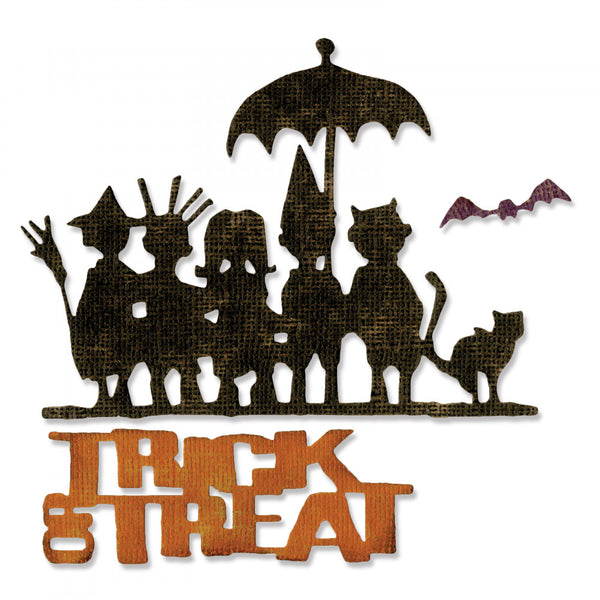 Sizzix, Thinlits Dies By Tim Holtz 3/Pkg Trick-Or-Treat (#6622384)