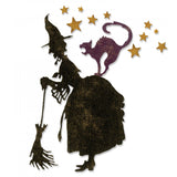 Sizzix Thinlits Dies By Tim Holtz 3/Pkg, Witchcraft (#662386)