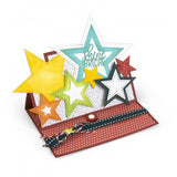 Sizzix Framelits Dies By Stephanie Barnard Dotted Stars (Retired)