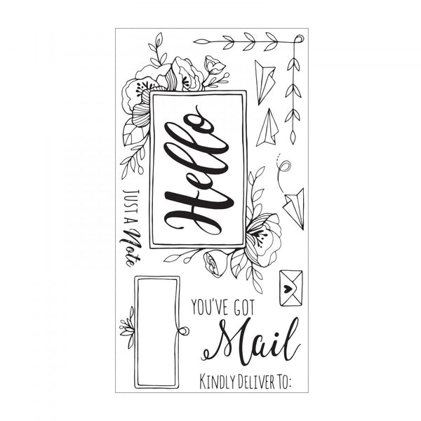 Sizzix Clear Stamps By Katelyn Lizardi, You've Got Mail (Retired)