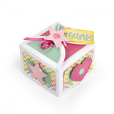 Sizzix Thinlits Dies By Lori Whitlock, Favor Box W/Thanks