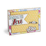 Sizzix Framelits Die & Stamp Set By Katelyn Lizardi, Sending You Love