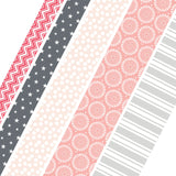 Sizzix, Making Essential - Washi Tape, Assorted Patterns, 5 Rolls