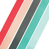 Sizzix Making Essential - Grosgrain Ribbon, 1/2" wide, Assorted Colors, 5 Rolls