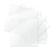 Sizzix Thermoplastic Sheets - 6" x 6", Clear, 6 Sheets