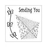 Sizzix Framelits Die & Stamp Set By Lindsey Serata 7/Pkg, Sending You Sunshine