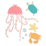 Sizzix Thinlits Dies By Olivia Rose 5/Pkg, Under The Sea