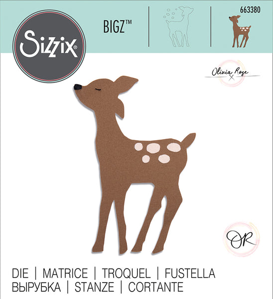 Sizzix Bigz Die by Olivia Rose, Retro Deer