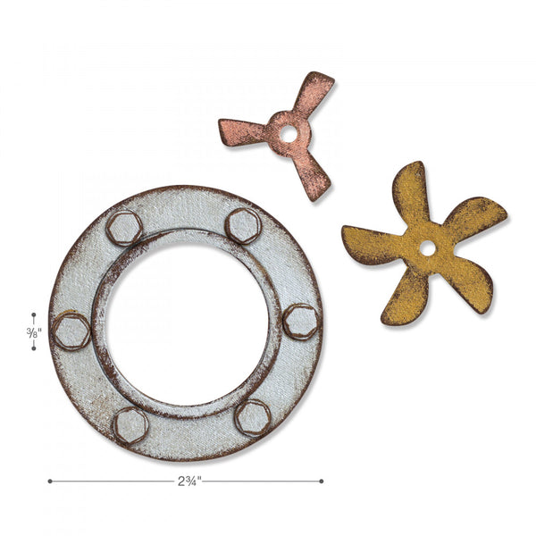 Sizzix Bigz Die By Tim Holtz, Steampunk Parts