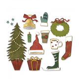 Sizzix Thinlits Dies By Tim Holtz, Festive Things