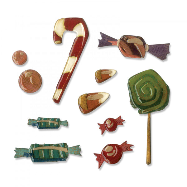 Sizzix Thinlits Dies By Tim Holtz, Sweet Treats