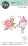 Sizzix, Thinlits Dies By Jenna Rushforth 14/Pkg, Bird Scene