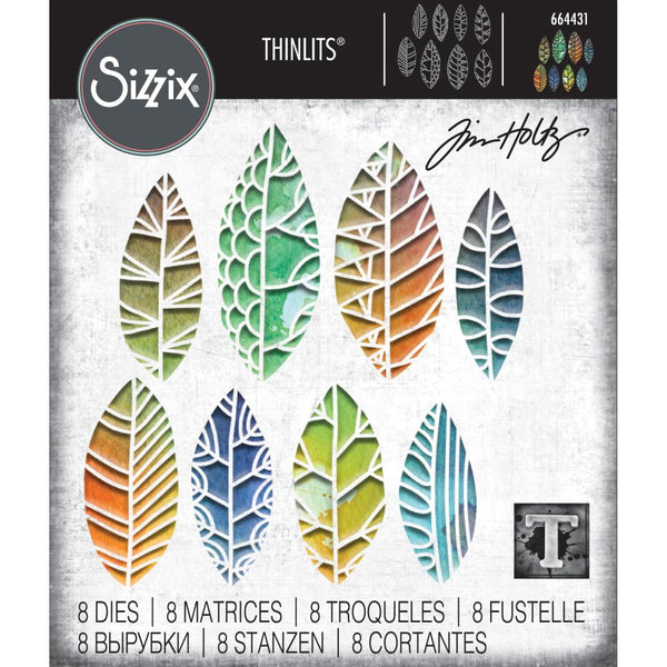 Sizzix Thinlits Dies By Tim Holtz, Cut-Out Leaves
