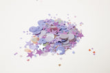 Sizzix Making Essential Sequins & Beads 5/Pkg, Lavender Dust, 5g Per Pot