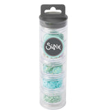 Sizzix Making Essential Sequins & Beads 5/Pkg, Mint Julep, 5g Per Pot