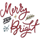 Sizzix Thinlits Dies By Tim Holtz 6/Pkg, Merry & Bright