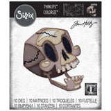 Sizzix Thinlits Dies By Tim Holtz 11/Pkg, Skelly Colorize