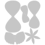 Sizzix Thinlits Dies By Olivia Rose, 5/Pkg, Classic Rose