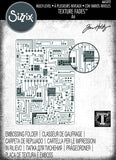 Sizzix 3D Textured Impressions Embossing Folder By Tim Holtz, Circuit