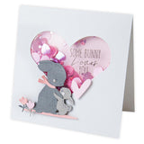 Sizzix Making Essentials Shaker Panes, Hearts 1.5"/2.5"/3.5", 3/Pkg