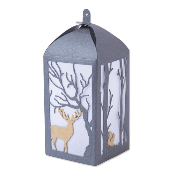 Sizzix Thinlits Dies By Kathrin Breen 7/Pkg, Woodland Lantern