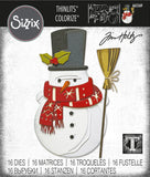 Sizzix Thinlits Dies By Tim Holtz 16/Pkg, Winston Colorize