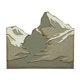 Sizzix Thinlits Dies By Tim Holtz 6/Pkg, Mountain Top