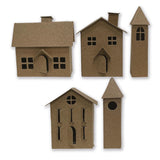 Sizzix Thinlits Dies By Tim Holtz 21/Pkg, Paper Village #2