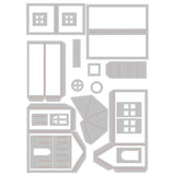 Sizzix Thinlits Dies By Tim Holtz 21/Pkg, Paper Village #2