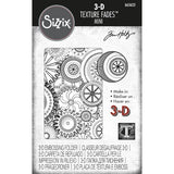 Sizzix, 3D Texture Fades Embossing Folder By Tim Holtz, Mini Mechanics (Retired)