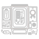 Sizzix Thinlits Die Set 45PK by Tim Holtz, Collector (#665926)