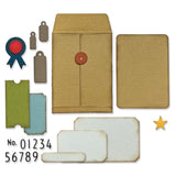 Sizzix Thinlits Die Set 45PK by Tim Holtz, Collector (#665926)