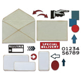 Sizzix Thinlits Die Set 48PK by Tim Holtz, Postale (#665927)