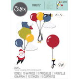 Sizzix Thinlits Dies By Olivia Rose 10/Pkg, Festive Sky Party