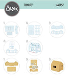 Sizzix Thinlits Dies By Lisa Jones 19/Pkg, Pop-Up Garden
