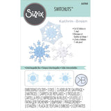 Sizzix Switchlits Embossing Folder By Kath Breen, Winter Snowflakes