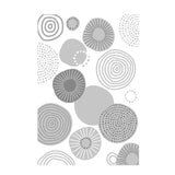 Sizzix Multi-Level Textured Impressions By Lisa Jones, Abstract Rounds