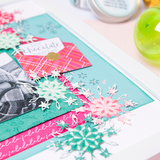Sizzix Switchlits Embossing Folder By Kath Breen, Winter Snowflakes